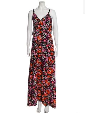 Goen. J Multi Flower Print Maxi